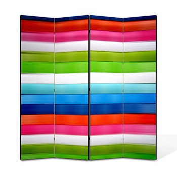 Paravan 4 piese Premium Heartwork TrueColor Linii orizontale, Panza pe cadru de lemn, Decoratiuni Moderne pentru Casa, 4 x 45 x 180 cm, 180 x 180 cm Paravan 4 piese Premium Heartwork TrueColor Linii orizontale, Panza pe cadru de lemn, Decoratiuni Moderne pentru Casa, 4 x 45 x 180 cm, 180 x 180 cm