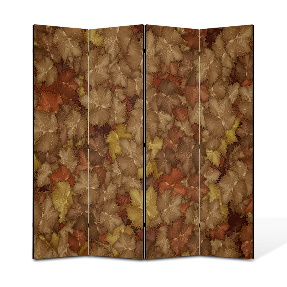 Paravan 4 piese Premium Heartwork TrueColor Camuflaj, Panza pe cadru de lemn, Decoratiuni Moderne pentru Casa, 4 x 45 x 180 cm, 180 x 180 cm