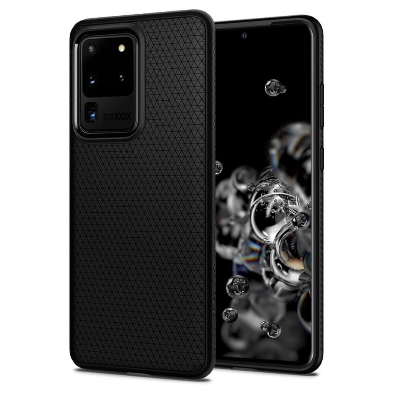 Carcasa Spigen Liquid Air Samsung Galaxy S20 Ultra Matte Black