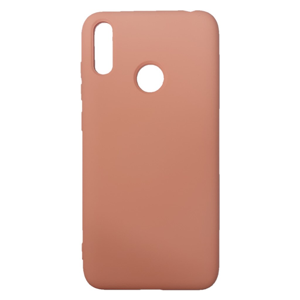 Husa silicon soft-touch compatibila cu Huawei Y6 2019 , Rose