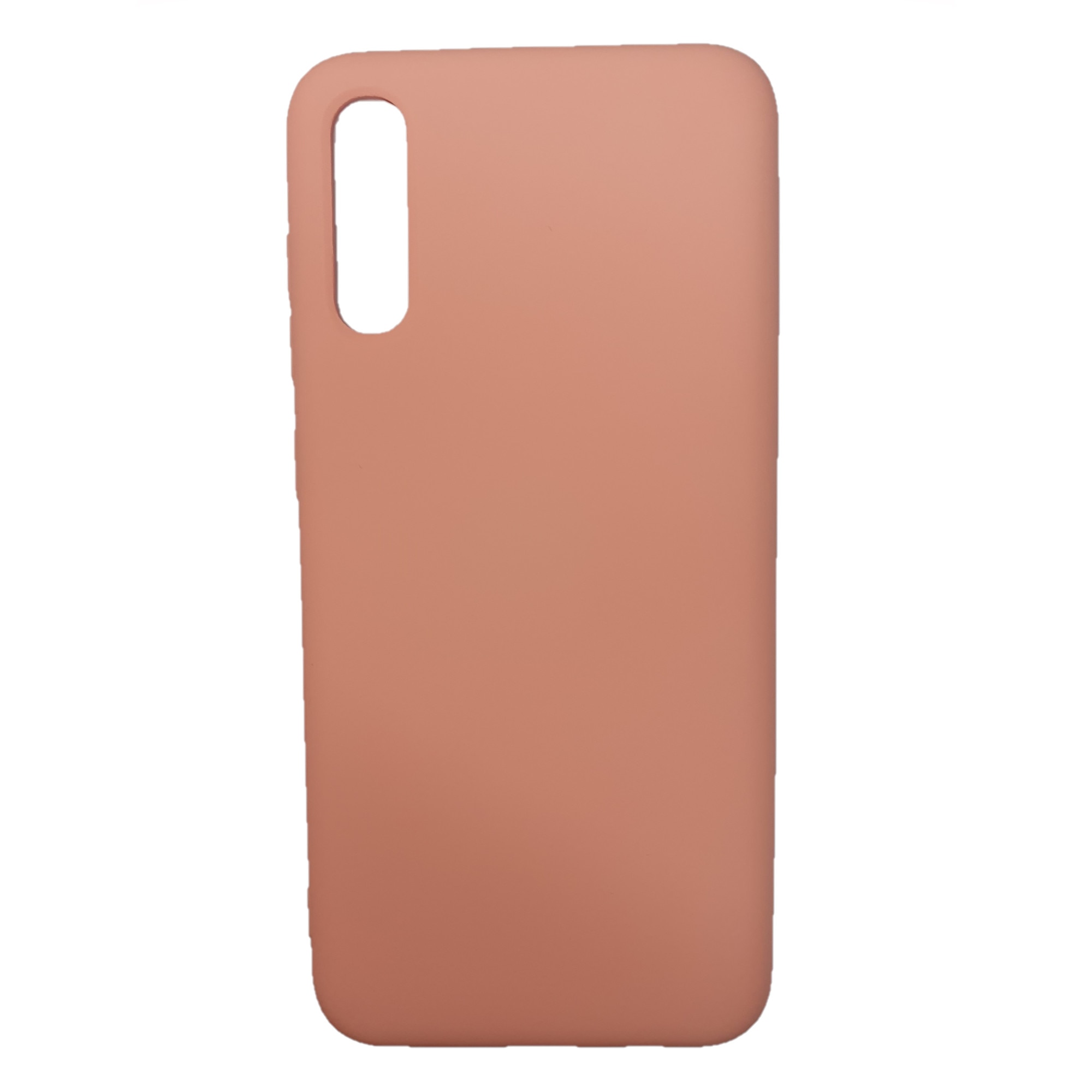 Husa silicon soft-touch compatibila cu Samsung Galaxy A50s, Rose