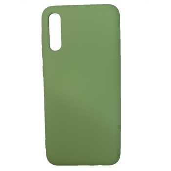 Husa silicon soft-touch compatibila cu Samsung Galaxy A30s, Verde Husa silicon soft-touch compatibila cu Samsung Galaxy A30s, Verde