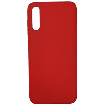 Husa silicon soft-touch compatibila cu Samsung Galaxy A30s, Rosu Husa silicon soft-touch compatibila cu Samsung Galaxy A30s, Rosu