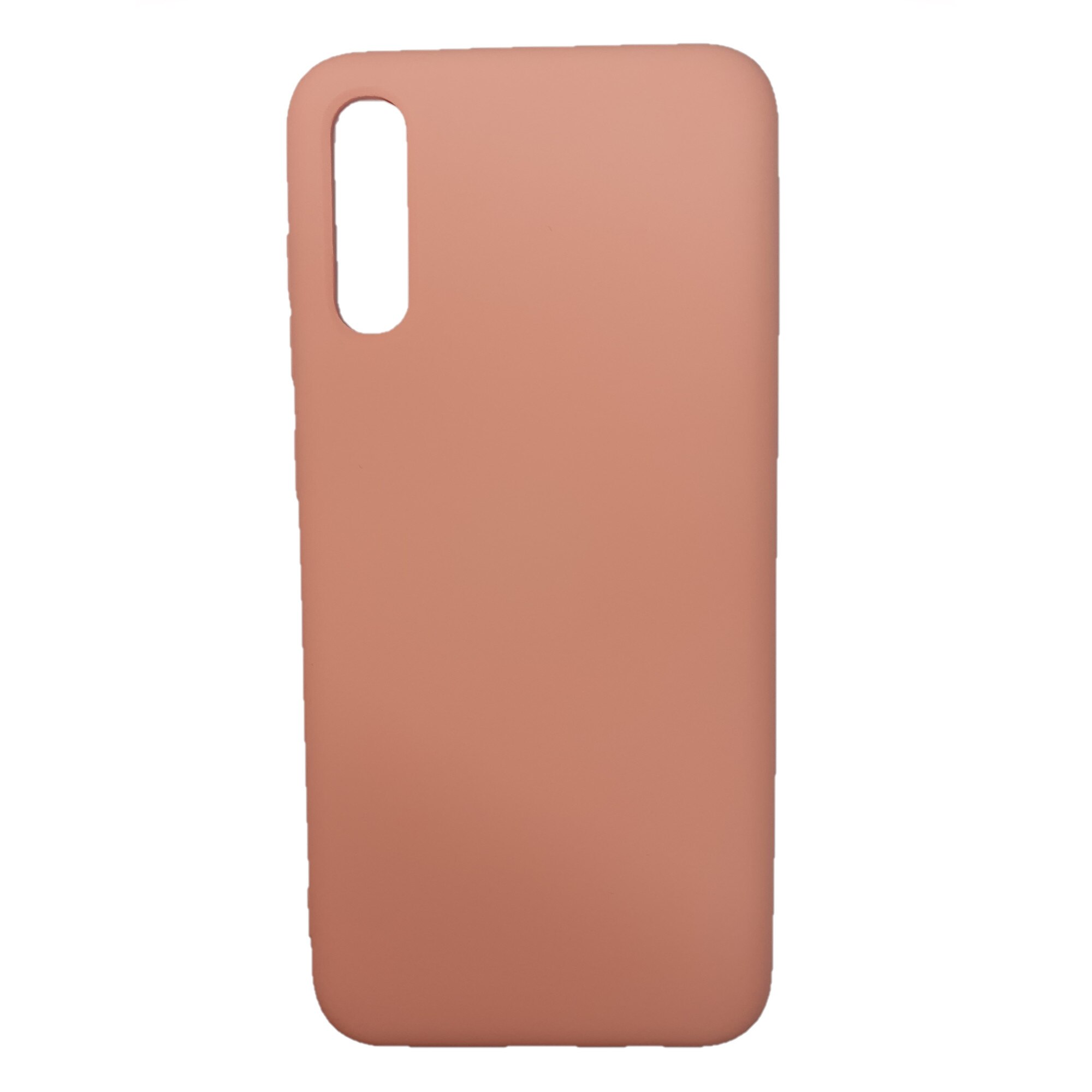 Husa silicon soft-touch compatibila cu Samsung Galaxy A70, Rose