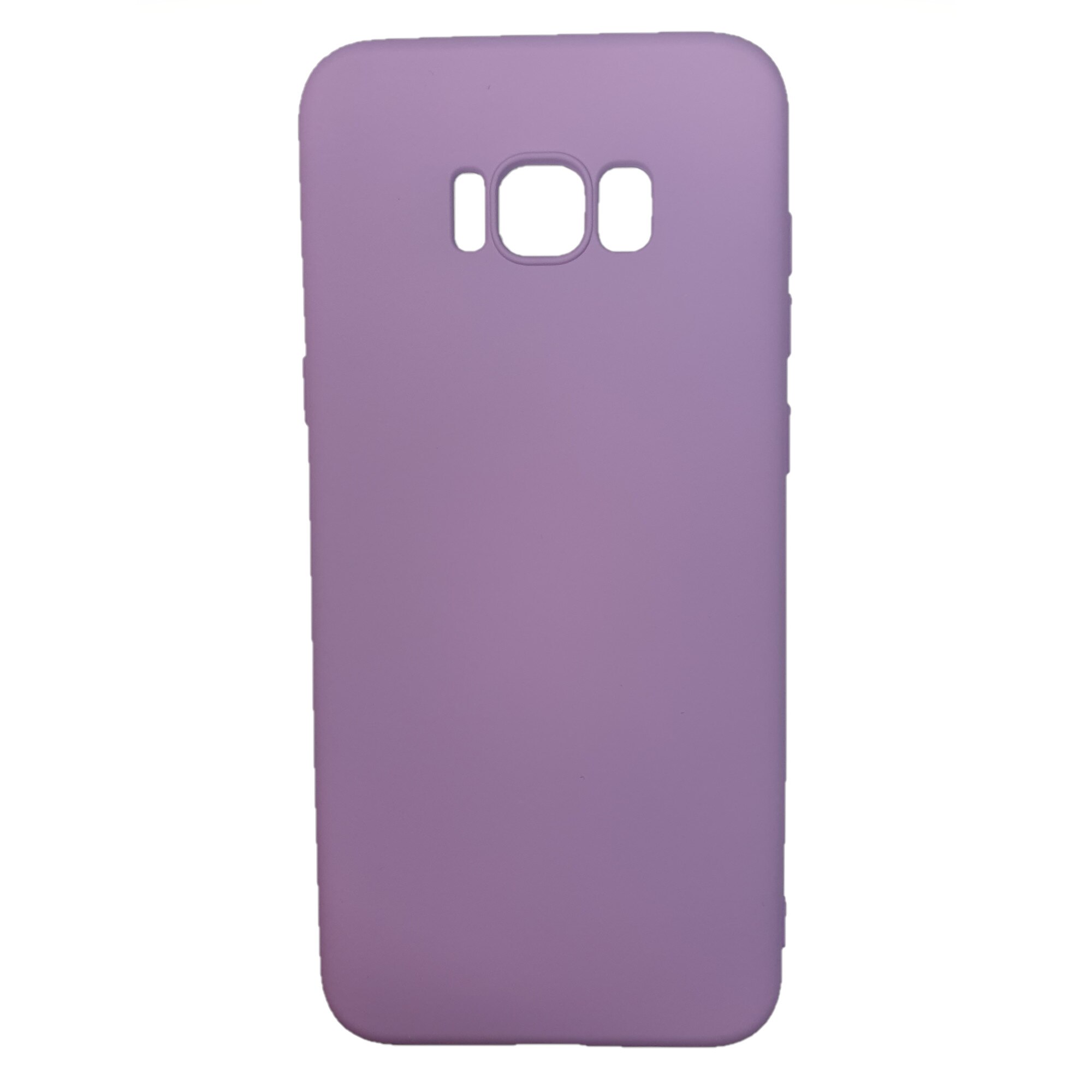 Husa silicon soft-touch compatibila cu Samsung Galaxy S8 Plus, Mov Lila