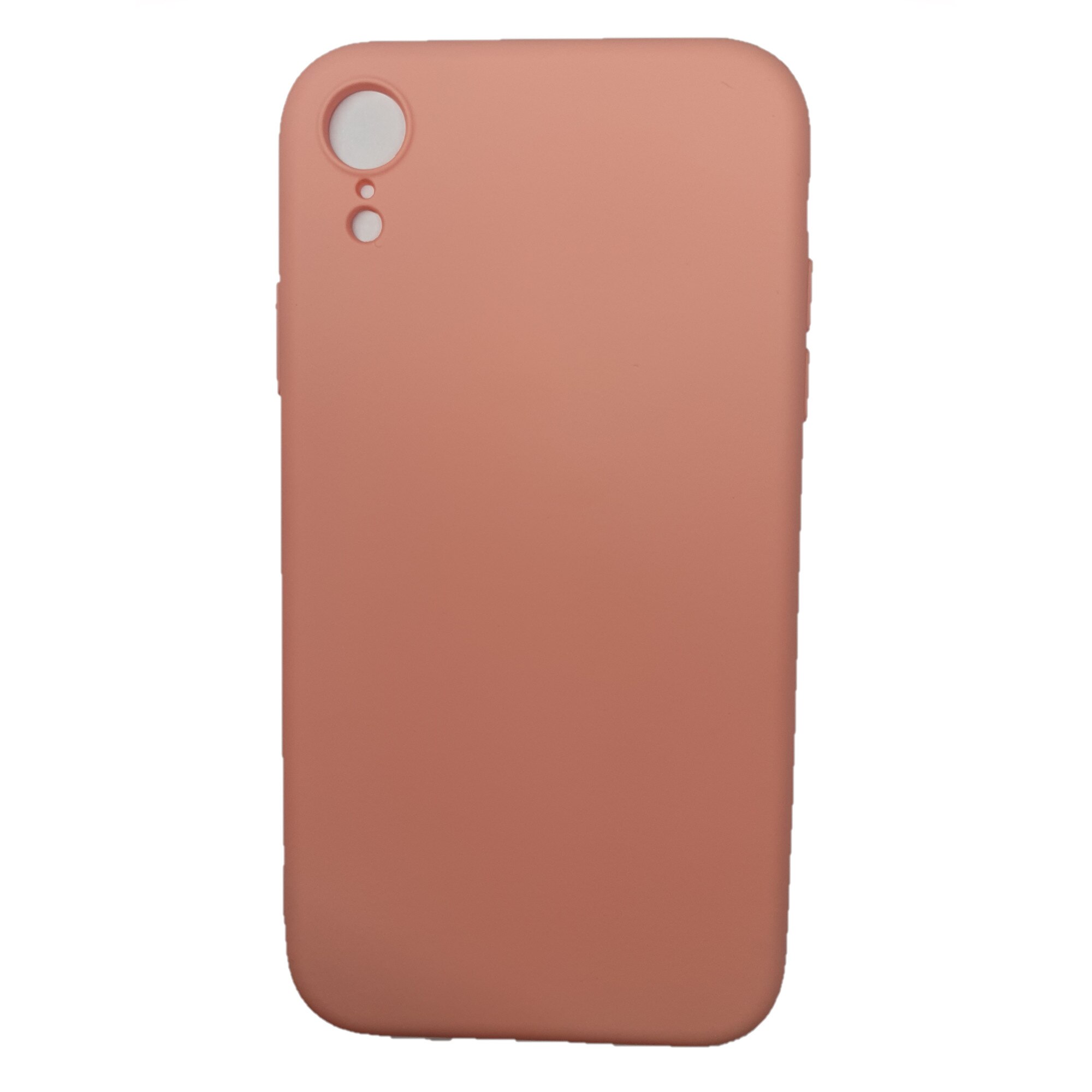 Husa silicon soft-touch compatibila cu Apple IPhone XR, Rose