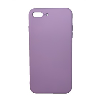 Husa silicon soft-touch pentru Apple IPhone 7/8 Plus, Mov lila Husa silicon soft-touch pentru Apple IPhone 7/8 Plus, Mov lila