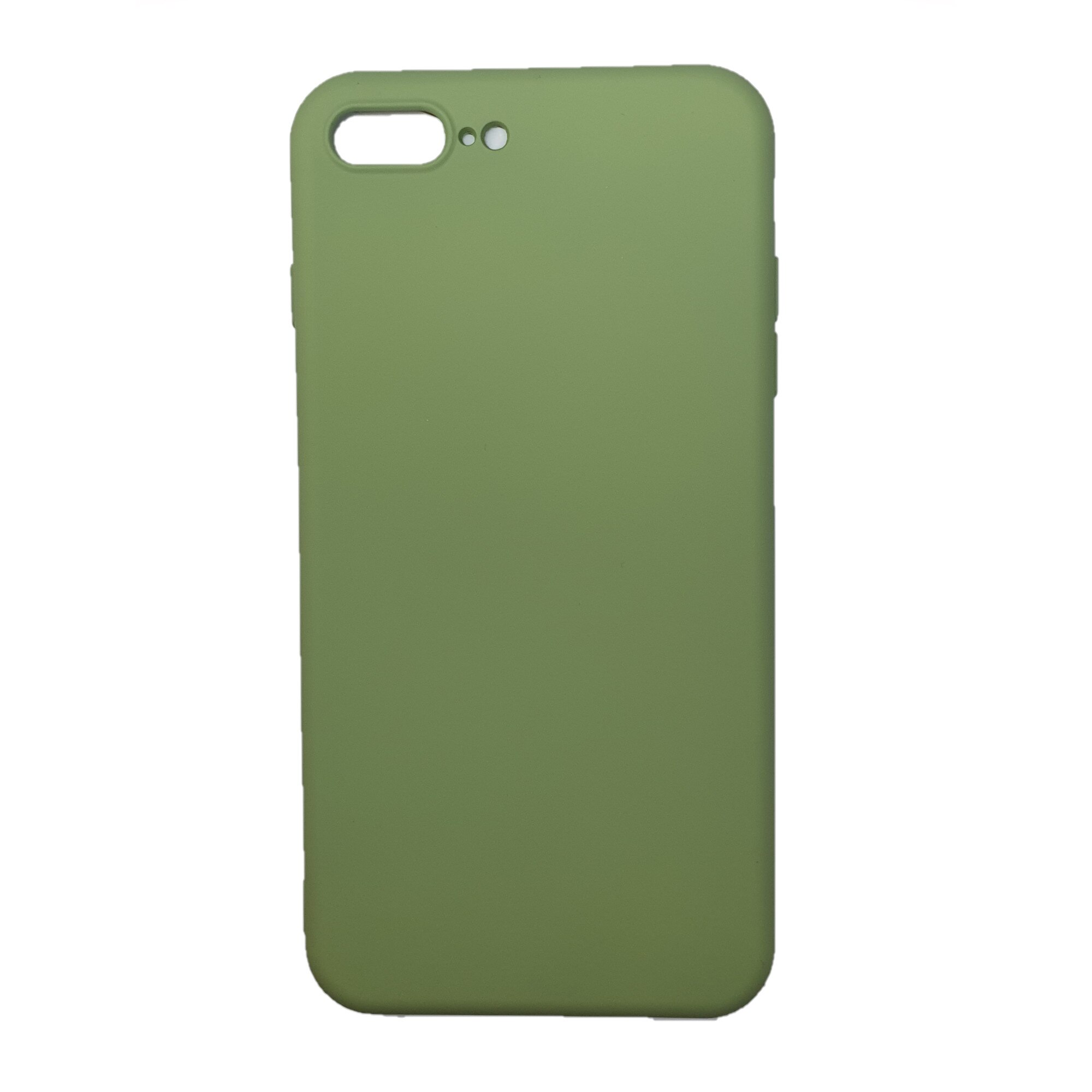 Husa silicon soft-touch pentru Apple IPhone 7/8 Plus, Verde