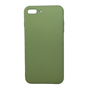 Husa silicon soft-touch pentru Apple IPhone 7/8 Plus, Verde Husa silicon soft-touch pentru Apple IPhone 7/8 Plus, Verde