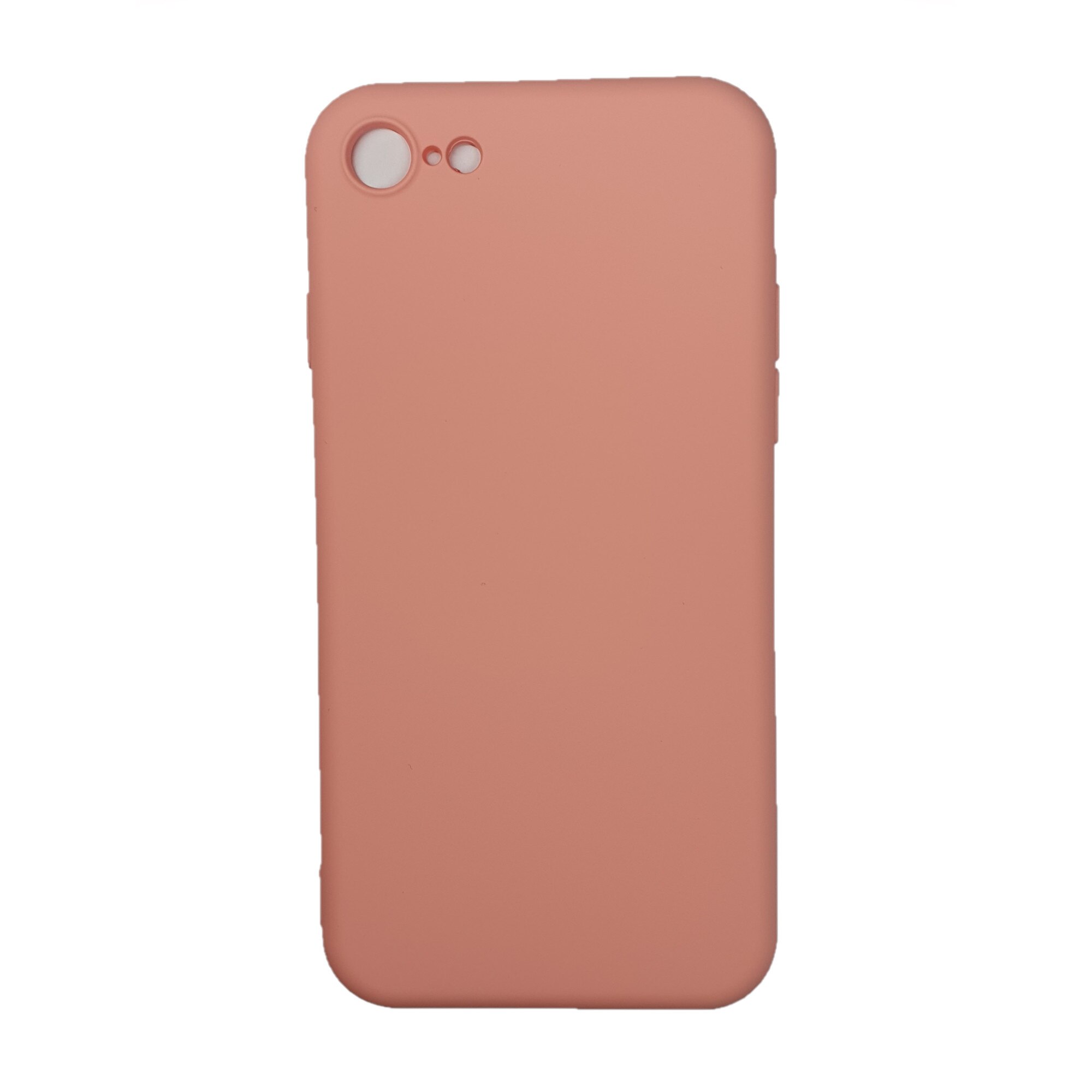 Husa silicon soft-touch compatibila cu Apple IPhone 8, Rose