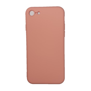 Husa silicon soft-touch compatibila cu Apple IPhone 7, Rose Husa silicon soft-touch compatibila cu Apple IPhone 7, Rose