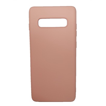 Husa silicon soft-touch compatibila cu Samsung Galaxy S10 Plus, Rose Husa silicon soft-touch compatibila cu Samsung Galaxy S10 Plus, Rose