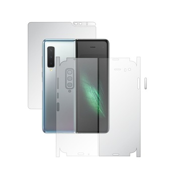 Folie Full Body Invisible Skinz UHD AutoRegeneranta pentru Samsung Galaxy Fold - Folie Protectie Siliconica Ultra-Clear cu taiere 360 Cut pentru Ecran, Carcasa Spate si Laterale, Skin Adeziv Transparent Folie Full Body Invisible Skinz UHD AutoRegeneranta pentru Samsung Galaxy Fold - Folie Protectie Siliconica Ultra-Clear cu taiere 360 Cut pentru Ecran, Carcasa Spate si Laterale, Skin Adeziv Transparent