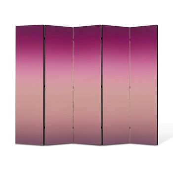Paravan 5 piese Premium Heartwork TrueColor Nuante de violet, Panza pe cadru de lemn, Decoratiuni Moderne pentru Casa, 5 x 35 x 180 cm, 175 x 180 cm Paravan 5 piese Premium Heartwork TrueColor Nuante de violet, Panza pe cadru de lemn, Decoratiuni Moderne pentru Casa, 5 x 35 x 180 cm, 175 x 180 cm