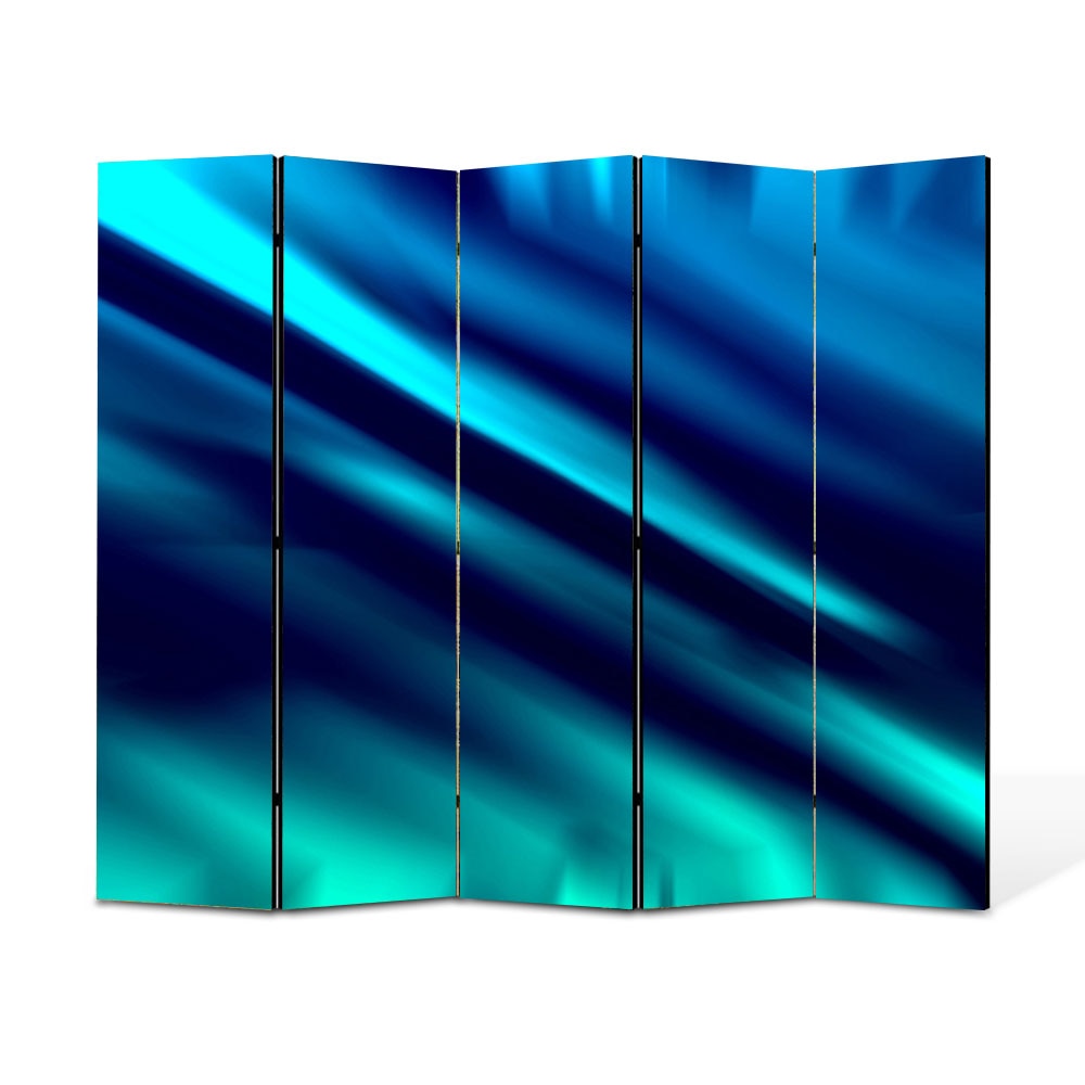 Paravan 5 piese Premium Heartwork TrueColor Labirint, Panza pe cadru de lemn, Decoratiuni Moderne pentru Casa, 5 x 35 x 180 cm, 175 x 180 cm