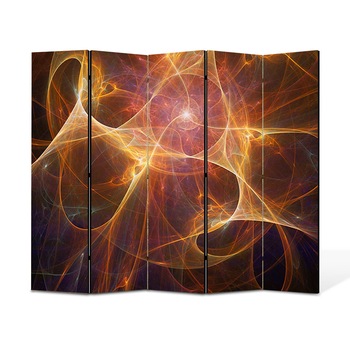 Paravan 5 piese Premium Heartwork TrueColor Univers paralel, Panza pe cadru de lemn, Decoratiuni Moderne pentru Casa, 5 x 45 x 150 cm, 225 x 150 cm Paravan 5 piese Premium Heartwork TrueColor Univers paralel, Panza pe cadru de lemn, Decoratiuni Moderne pentru Casa, 5 x 45 x 150 cm, 225 x 150 cm