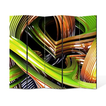 Paravan 5 piese Premium Heartwork TrueColor Sticla colorata, Panza pe cadru de lemn, Decoratiuni Moderne pentru Casa, 5 x 35 x 180 cm, 175 x 180 cm Paravan 5 piese Premium Heartwork TrueColor Sticla colorata, Panza pe cadru de lemn, Decoratiuni Moderne pentru Casa, 5 x 35 x 180 cm, 175 x 180 cm