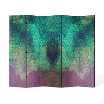 Paravan 5 piese Premium Heartwork TrueColor Arta contemporana, Panza pe cadru de lemn, Decoratiuni Moderne pentru Casa, 5 x 45 x 150 cm, 225 x 150 cm Paravan 5 piese Premium Heartwork TrueColor Arta contemporana, Panza pe cadru de lemn, Decoratiuni Moderne pentru Casa, 5 x 45 x 150 cm, 225 x 150 cm