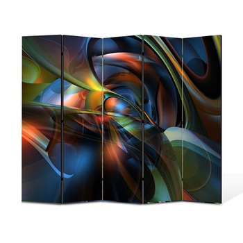 Paravan 5 piese Premium Heartwork TrueColor Mase plastice, Panza pe cadru de lemn, Decoratiuni Moderne pentru Casa, 5 x 35 x 180 cm, 175 x 180 cm Paravan 5 piese Premium Heartwork TrueColor Mase plastice, Panza pe cadru de lemn, Decoratiuni Moderne pentru Casa, 5 x 35 x 180 cm, 175 x 180 cm