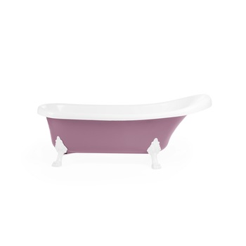 Cada de baie freestanding KNOSSOS, 170x70, model retro - Pastel violet Cada de baie freestanding KNOSSOS, 170x70, model retro - Pastel violet