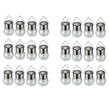 Set 24 lampi solare, Strend Pro Pyxis, 60x90 mm, 1 LED, Inox Set 24 lampi solare, Strend Pro Pyxis, 60x90 mm, 1 LED, Inox