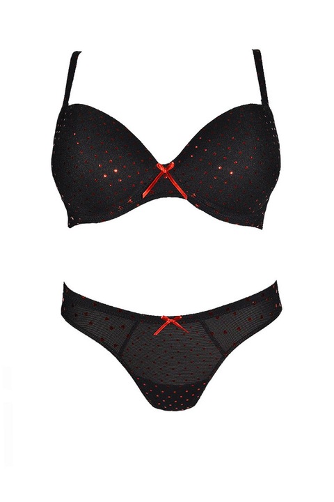 VENERASTYLE szett, debutalo 19/23, fekete/piros, Piros/Fekete