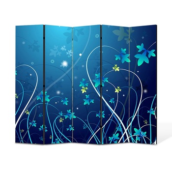 Paravan 5 piese Premium Heartwork TrueColor Flori, Panza pe cadru de lemn, Decoratiuni Moderne pentru Casa, 5 x 45 x 180 cm, 225 x 180 cm Paravan 5 piese Premium Heartwork TrueColor Flori, Panza pe cadru de lemn, Decoratiuni Moderne pentru Casa, 5 x 45 x 180 cm, 225 x 180 cm