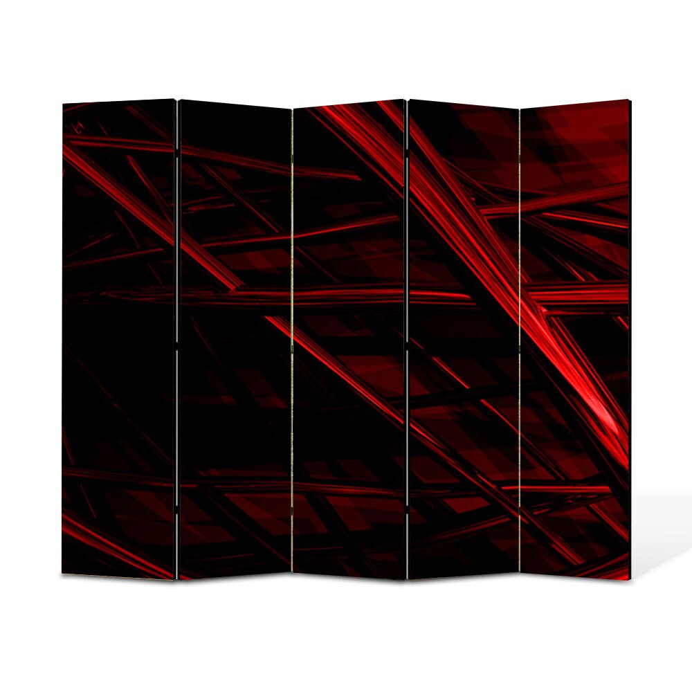 Paravan 5 piese Premium Heartwork TrueColor Schele, Panza pe cadru de lemn, Decoratiuni Moderne pentru Casa, 5 x 35 x 180 cm, 175 x 180 cm