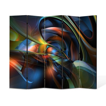 Paravan 5 piese Premium Heartwork TrueColor Nuante, Panza pe cadru de lemn, Decoratiuni Moderne pentru Casa, 5 x 45 x 150 cm, 225 x 150 cm Paravan 5 piese Premium Heartwork TrueColor Nuante, Panza pe cadru de lemn, Decoratiuni Moderne pentru Casa, 5 x 45 x 150 cm, 225 x 150 cm