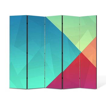 Paravan 5 piese Premium Heartwork TrueColor Patru culori, Panza pe cadru de lemn, Decoratiuni Moderne pentru Casa, 5 x 35 x 180 cm, 175 x 180 cm Paravan 5 piese Premium Heartwork TrueColor Patru culori, Panza pe cadru de lemn, Decoratiuni Moderne pentru Casa, 5 x 35 x 180 cm, 175 x 180 cm