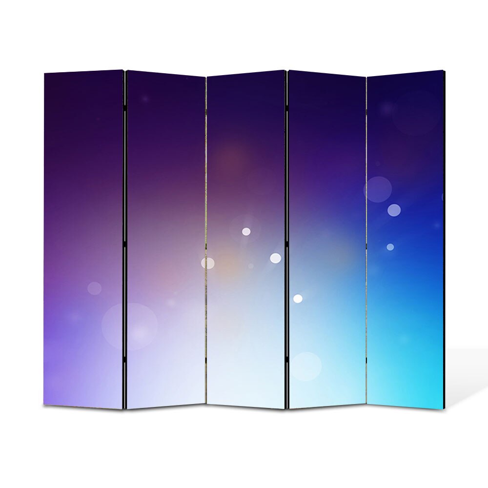 Paravan 5 piese Premium Heartwork TrueColor Lumina puternica, Panza pe cadru de lemn, Decoratiuni Moderne pentru Casa, 5 x 45 x 150 cm, 225 x 150 cm