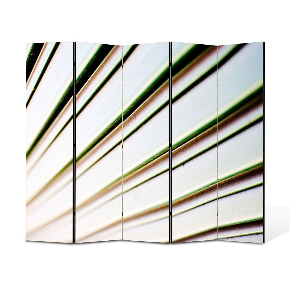Paravan 5 piese Premium Heartwork TrueColor Raze, Panza pe cadru de lemn, Decoratiuni Moderne pentru Casa, 5 x 35 x 180 cm, 175 x 180 cm