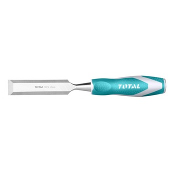 Dalta pentru lemn Total Industrial, 25 mm x 140 mm, otel Cr-V Dalta pentru lemn Total Industrial, 25 mm x 140 mm, otel Cr-V