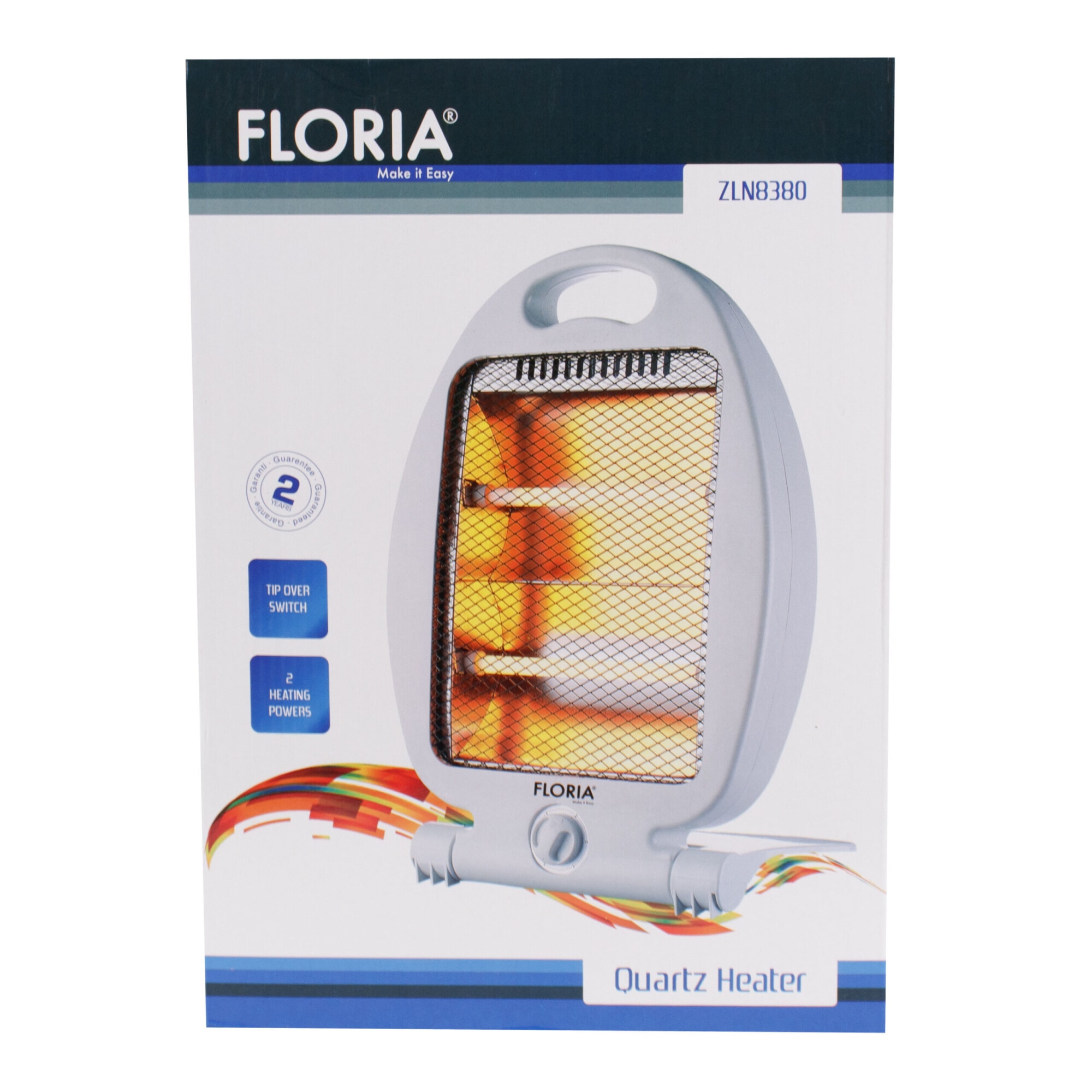 Radiator cu quartz Zilan 800W 2 rezistente - eMAG.ro