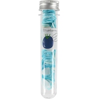 Eprubeta cu foite de sapun, Blueberry, 25 g, bleu