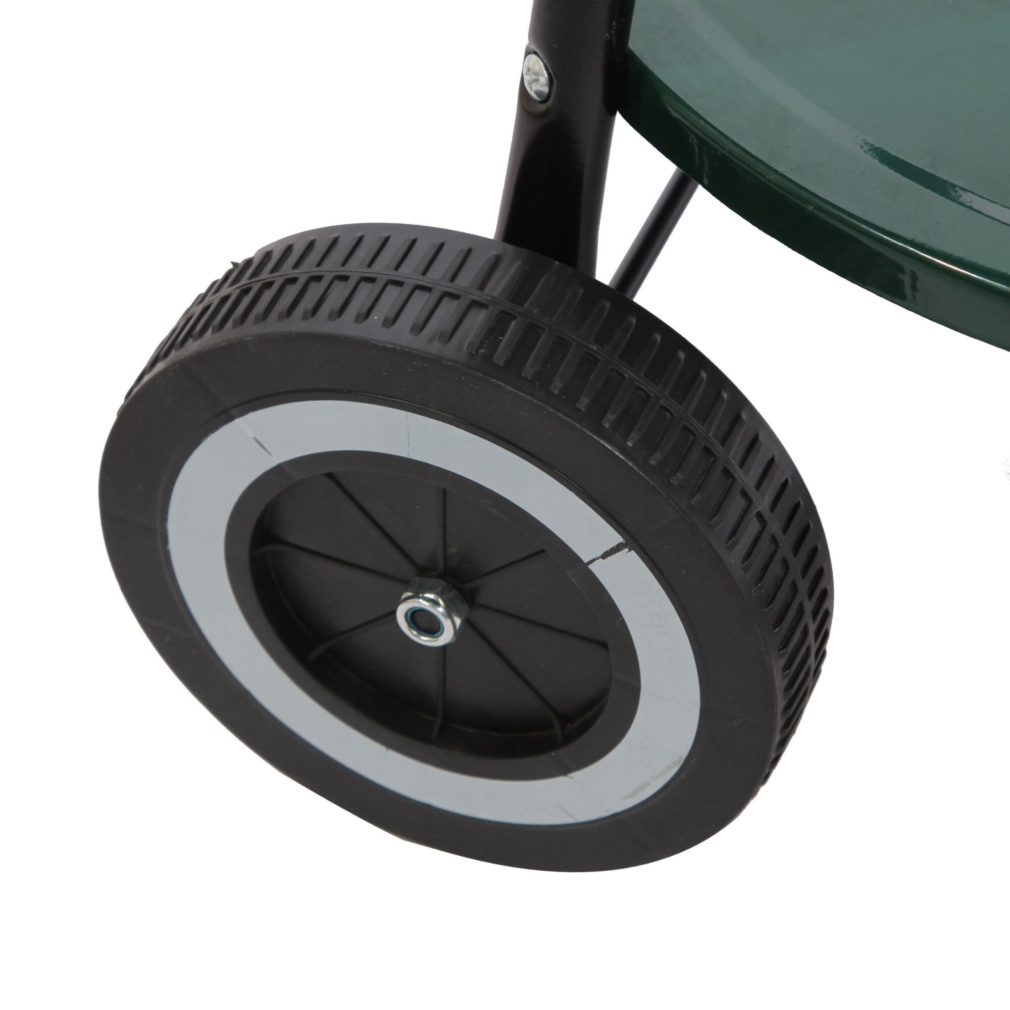 Gratar in forma de grill,din metal-otel,cu diametru de 62 cm,camping,deplasabil