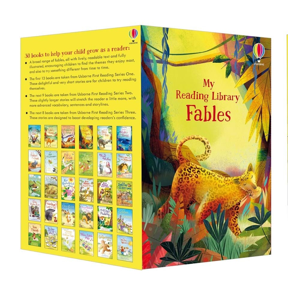 My Fables Reading Library Set 30 carti - First Reading Usborne