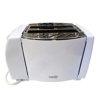prajitor de paine home  putere 1300 w 4 felii functie 7 trepte de reglaj functie cooltouch buton stop  tava firimituri  culoare alb imagen 48_0_
0