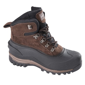 Ghete piele intoarsa, sintetica, imblanita, marime 47 Ghete piele intoarsa, sintetica, imblanita, marime 47