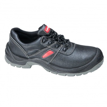 Pantofi piele (S3SRA), brant detasabil, componente reflectorizante, marime 42 Pantofi piele (S3SRA), brant detasabil, componente reflectorizante, marime 42