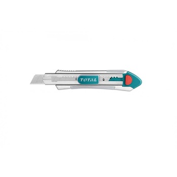 Cutter Total, 18x100mm, 185mm, 6 lame incluse Cutter Total, 18x100mm, 185mm, 6 lame incluse