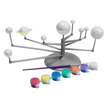 Set de creatie, Invatare prin Joaca, SOLAR SYSTEM, 8 Planete, 7 Culori, Pensula, Multicolor Set de creatie, Invatare prin Joaca, SOLAR SYSTEM, 8 Planete, 7 Culori, Pensula, Multicolor