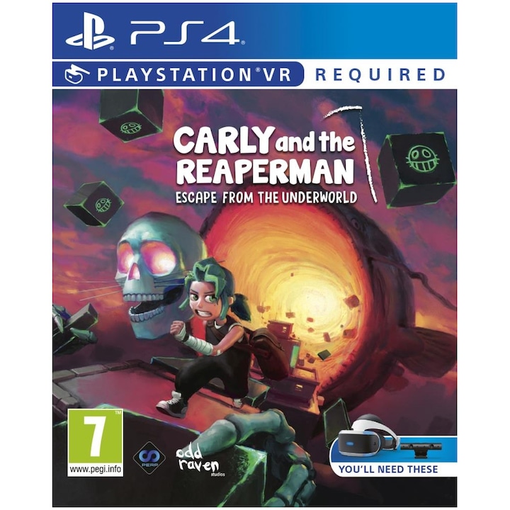 Joc Carly and the Reaperman: Escape from the Underworld VR pentru PlayStation 4