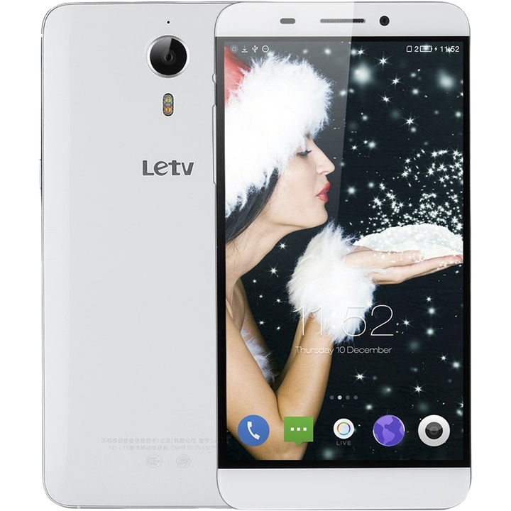 Telefon mobil Letv Le 1 X608, Dual SIM, 32GB, 4G, White