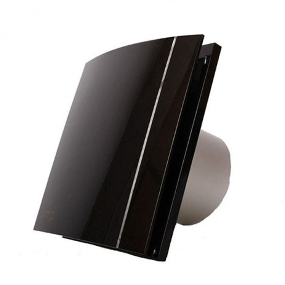 Ventilator de extractie pentru baie Soler & Palau Silent-200 CZ Black Design 4C, Sistem axial, Diametru 120 mm, Debit aer 175 mc/h