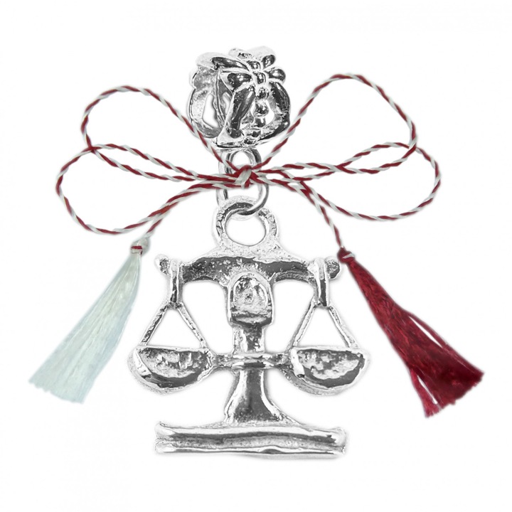 Martisor Charm argint zodie Balanta zodiac european 9243155 Dras