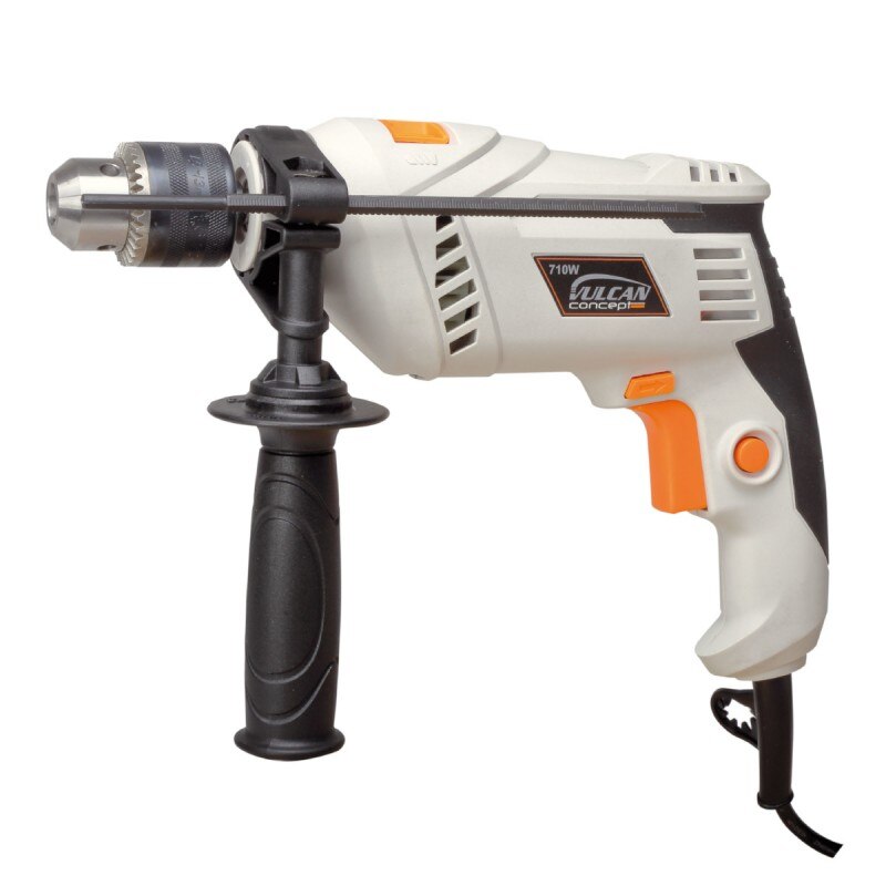 Masina de gaurit cu percutie, inversor de sens, 710W