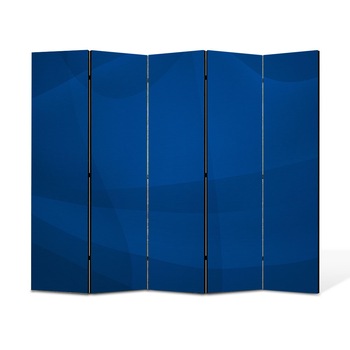 Paravan 5 piese Premium Heartwork TrueColor Vartej albastru, Panza pe cadru de lemn, Decoratiuni Moderne pentru Casa, 5 x 45 x 150 cm, 225 x 150 cm Paravan 5 piese Premium Heartwork TrueColor Vartej albastru, Panza pe cadru de lemn, Decoratiuni Moderne pentru Casa, 5 x 45 x 150 cm, 225 x 150 cm