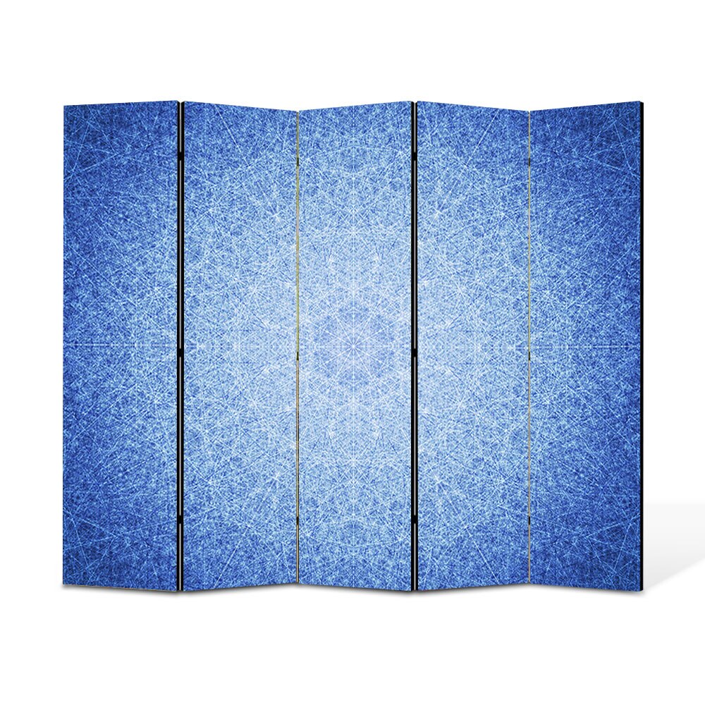 Paravan 5 piese Premium Heartwork TrueColor Model subtil, Panza pe cadru de lemn, Decoratiuni Moderne pentru Casa, 5 x 45 x 180 cm, 225 x 180 cm