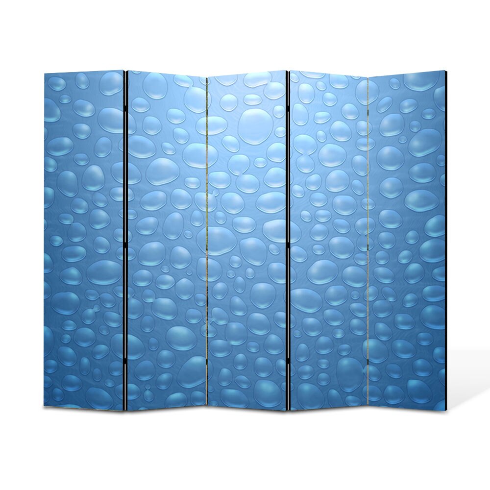 Paravan 5 piese Premium Heartwork TrueColor Bruma, Panza pe cadru de lemn, Decoratiuni Moderne pentru Casa, 5 x 45 x 180 cm, 225 x 180 cm